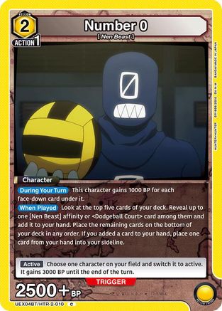 Number 0 (UEX04BT/HTR-2-010) - UEX04BT HUNTER X HUNTER Vol2