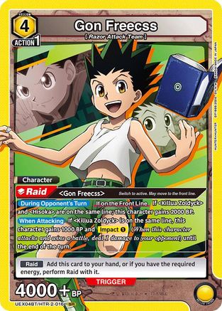 Gon Freecss (016) (UEX04BT/HTR-2-016) - UEX04BT HUNTER X HUNTER Vol2 Foil
