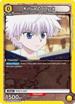 Killua Zoldyck (027) (UEX04BT/HTR-2-027) - UEX04BT HUNTER X HUNTER Vol2