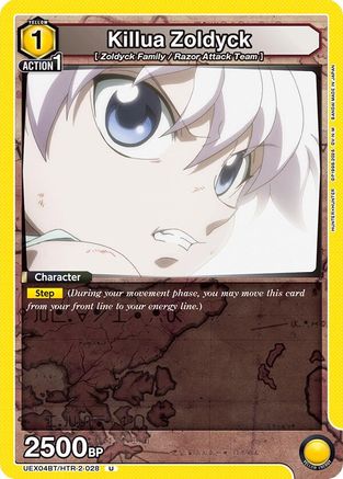 Killua Zoldyck (028) (UEX04BT/HTR-2-028) - UEX04BT HUNTER X HUNTER Vol2