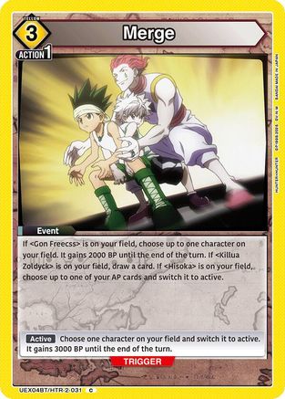 Merge (UEX04BT/HTR-2-031) - UEX04BT HUNTER X HUNTER Vol2