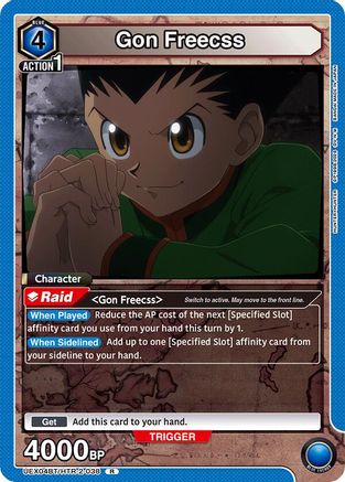 Gon Freecss (038) (UEX04BT/HTR-2-038) - UEX04BT HUNTER X HUNTER Vol2 Foil