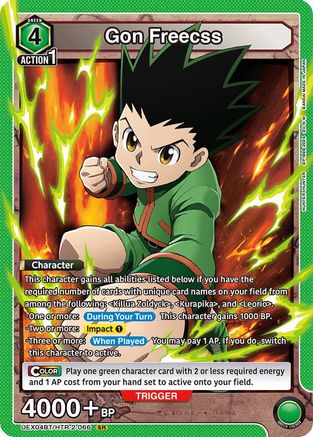 Gon Freecss (066) (UEX04BT/HTR-2-066) - UEX04BT HUNTER X HUNTER Vol2 Foil