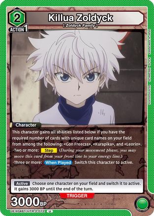 Killua Zoldyck (072) (UEX04BT/HTR-2-072) - UEX04BT HUNTER X HUNTER Vol2