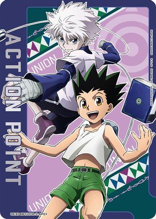 Action Point Card (AP01) (UEX04BT/HTR-2-AP01) - UEX04BT HUNTER X HUNTER Vol2 Foil