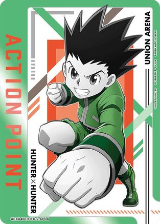 Action Point Card (AP04) (UEX04BT/HTR-2-AP04) - UEX04BT HUNTER X HUNTER Vol2 Foil
