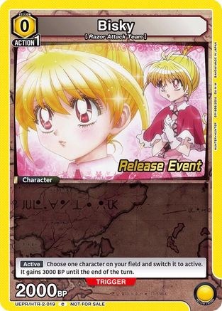 Bisky (019) (UEPR/HTR-2-019) - UEX04BT HUNTER X HUNTER Vol2 Release Event Cards
