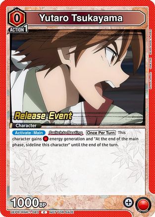 Yutaro Tsukayama (UEPR/RNK-1-083) - UE11BT Rurouni Kenshin Release Event Cards