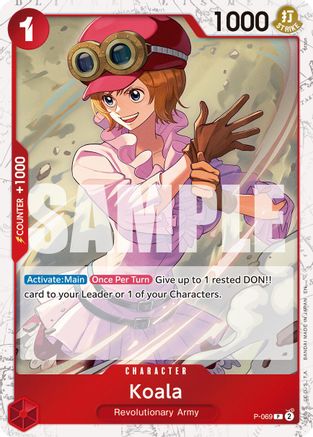 Koala (Pirate Foil) (P-069) - Premium Booster -The Best- Vol. 2 Foil