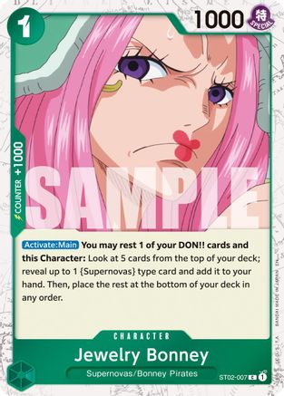 Jewelry Bonney - ST02-007 (Pirate Foil) (ST02-007) - Premium Booster -The Best- Vol. 2 Foil