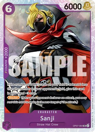 Sanji (Reprint) (OP07-064) - Premium Booster -The Best- Vol. 2 Foil