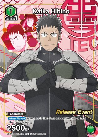 Kafka Hibino (Release Event Participation) (UEPR/KJ8-1-061) - UE12BT Kaiju No 8 Release Event Cards