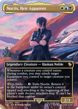 Noctis, Heir Apparent (FIC-460) - Commander: FINAL FANTASY Foil - Golden Apple Comics