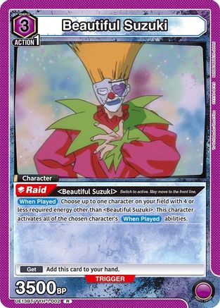 Beautiful Suzuki (002) (UE13BT/YYH-1-002) - UE13BT Yu Yu Hakusho Ghost Files Foil