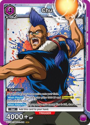 Chu (UE13BT/YYH-1-019) - UE13BT Yu Yu Hakusho Ghost Files Foil