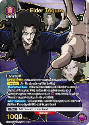 Elder Toguro (SR*) (UE13BT/YYH-1-022) - UE13BT Yu Yu Hakusho Ghost Files Foil
