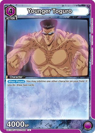 Younger Toguro (024) (UE13BT/YYH-1-024) - UE13BT Yu Yu Hakusho Ghost Files