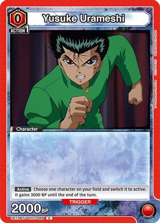 Yusuke Urameshi (068) (UE13BT/YYH-1-068) - UE13BT Yu Yu Hakusho Ghost Files