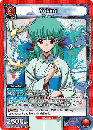 Yukina (090) (UE13BT/YYH-1-090) - UE13BT Yu Yu Hakusho Ghost Files Foil