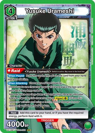 Yusuke Urameshi (103) (UE13BT/YYH-1-103) - UE13BT Yu Yu Hakusho Ghost Files Foil