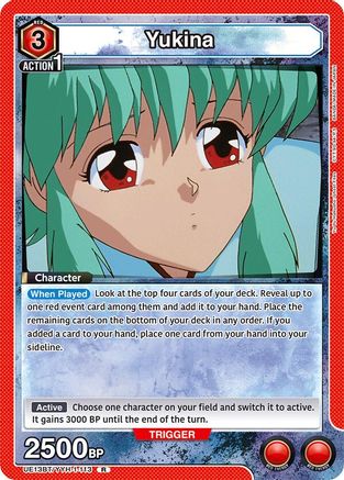 Yukina (113) (UE13BT/YYH-1-113) - UE13BT Yu Yu Hakusho Ghost Files Foil