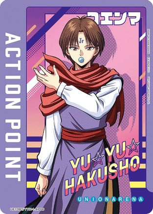 Action Point Card (AP06) (UE13BT/YYH-1-AP06) - UE13BT Yu Yu Hakusho Ghost Files Foil