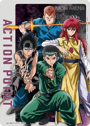 Action Point Card (AP08) (UE13BT/YYH-1-AP08) - UE13BT Yu Yu Hakusho Ghost Files Foil
