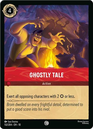 Ghostly Tale (132/204) - Whispers in the Well Cold Foil