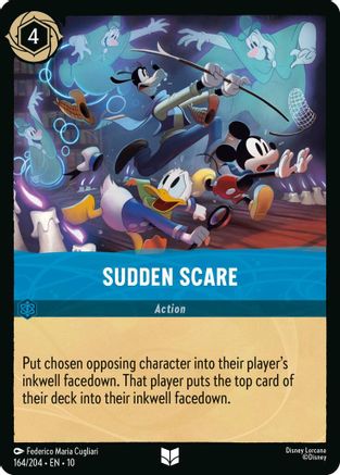 Sudden Scare (164/204) - Whispers in the Well Cold Foil