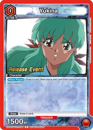 Yukina (088) (UEPR/YYH-1-088) - UE13BT Yu Yu Hakusho Ghost Files Release Event Cards