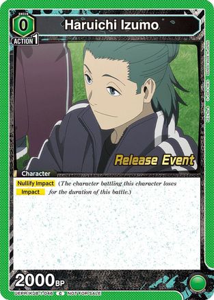 Haruichi Izumo (046) (UEPR/KJ8-1-046) - UE12BT Kaiju No 8 Release Event Cards