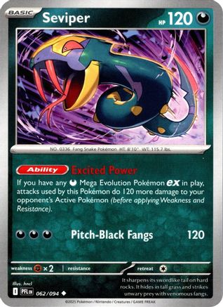 Seviper 062 - ME02 Phantasmal Flames