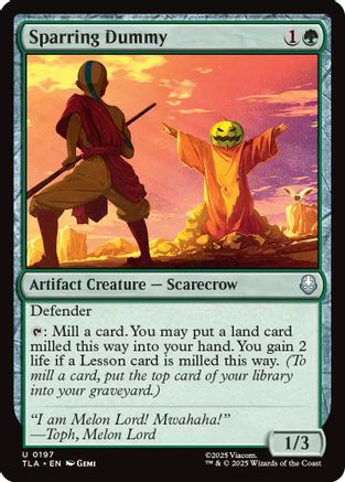Sparring Dummy (TLA-197) - Avatar: The Last Airbender Foil
