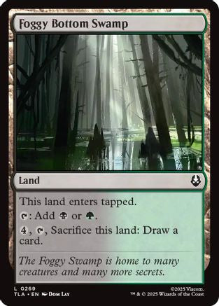 Foggy Bottom Swamp (TLA-269) - Avatar: The Last Airbender Foil