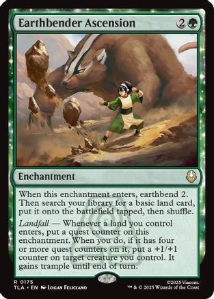 Earthbender Ascension (TLA-175) - Avatar: The Last Airbender Foil