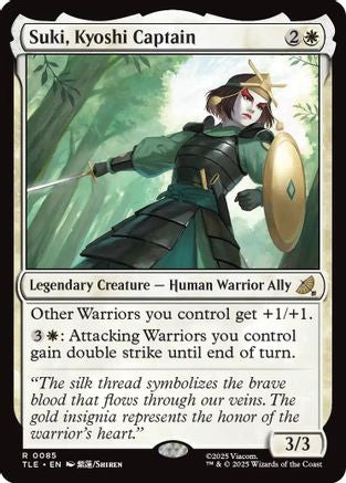 Suki, Kyoshi Captain (TLE-085) - Avatar: The Last Airbender: Eternal-Legal
