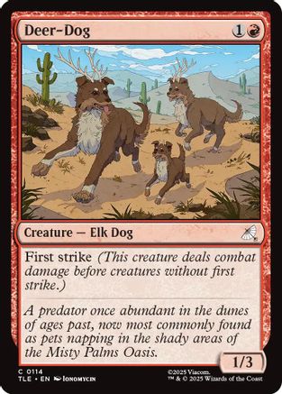 Deer-Dog (TLE-114) - Avatar: The Last Airbender: Eternal-Legal