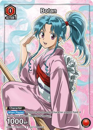 Botan (084) (UEPR/YYH-1-084) - Union Arena Promotion Cards Foil