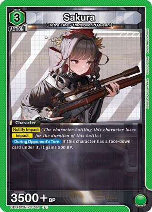 Sakura (UE14BT/NIK-1-067) - UE14BT GODDESS OF VICTORY NIKKE