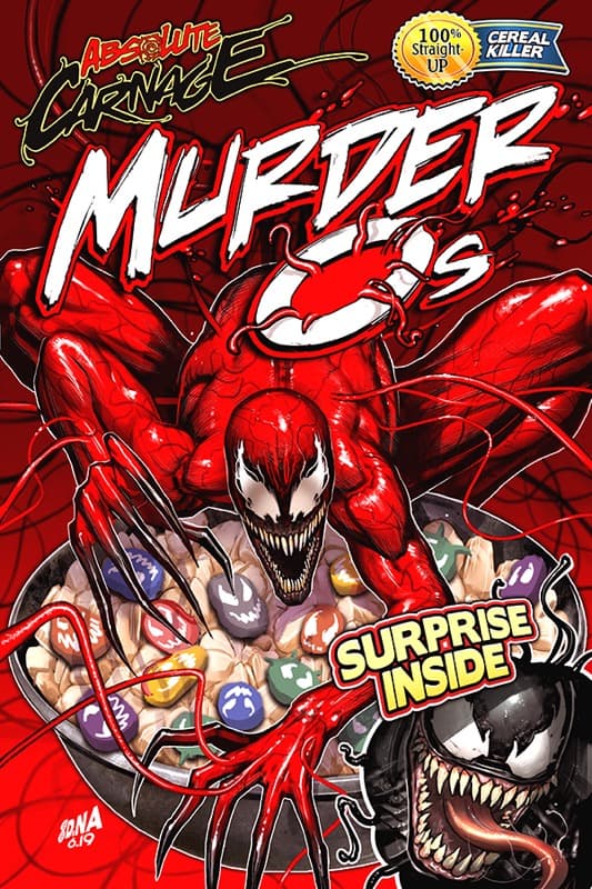 ABSOLUTE CARNAGE #1 SSCO DAVID NAKAYAMA VARIANT 2019