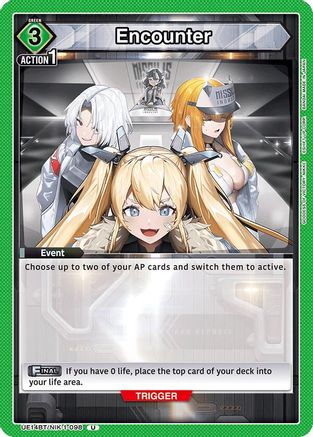 Encounter (098) (UE14BT/NIK-1-098) - UE14BT GODDESS OF VICTORY NIKKE