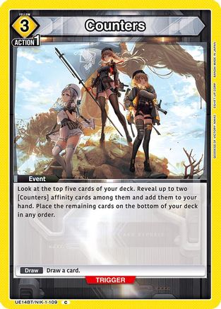 Counters (UE14BT/NIK-1-109) - UE14BT GODDESS OF VICTORY NIKKE
