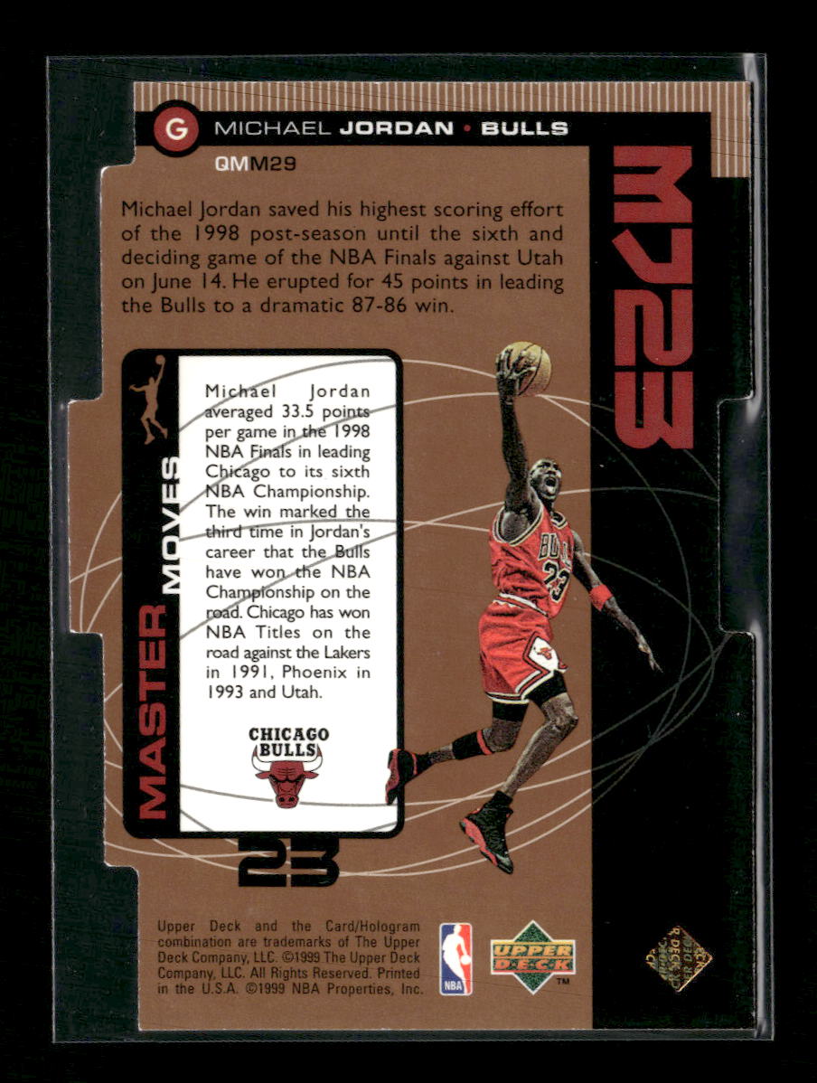 1998-99 Upper Deck MJ23 Tier 1 (Quantum Bronze) Michael Jordan #/2300 #QMM29