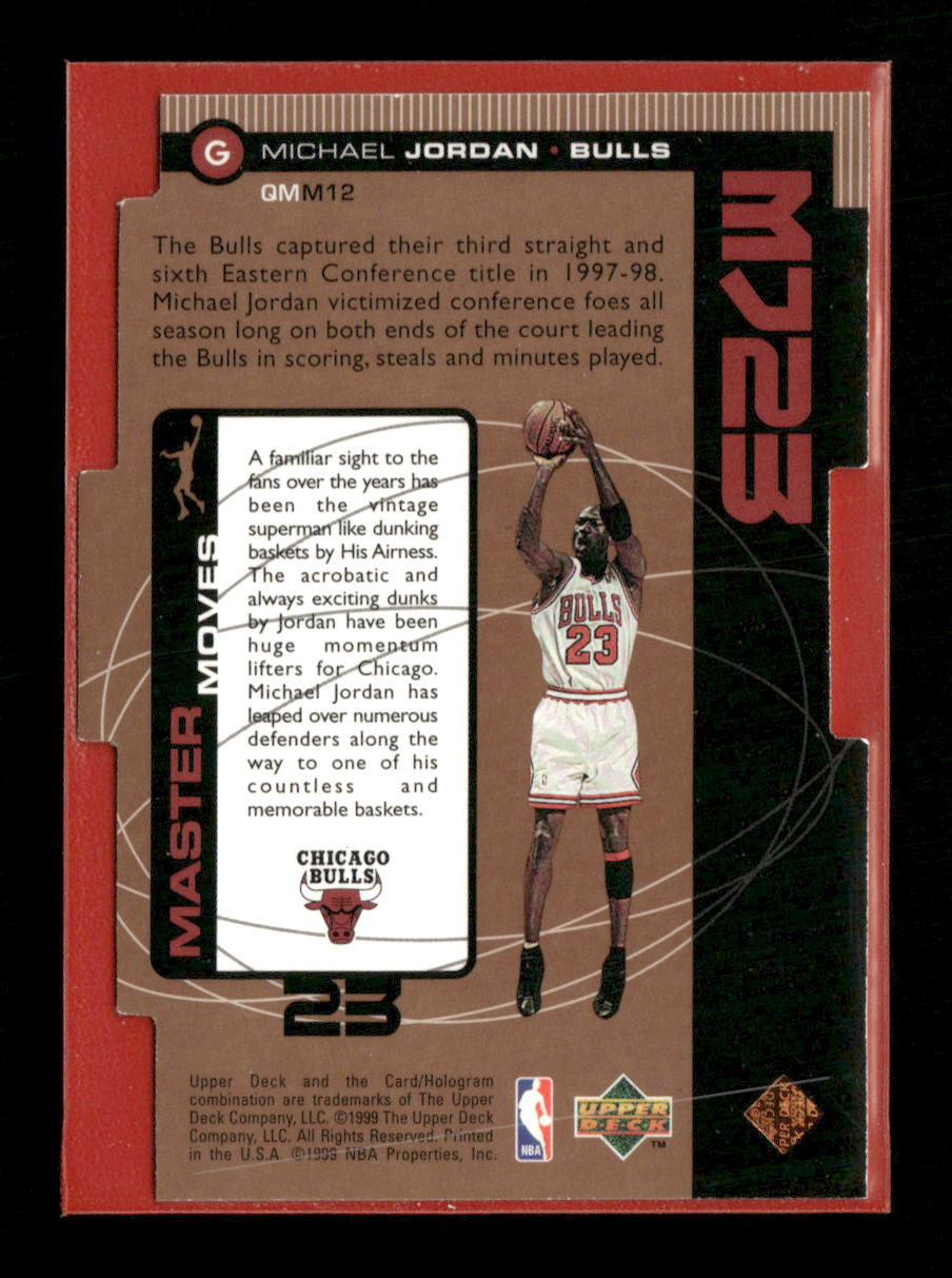 1998-99 Upper Deck MJ23 Tier 1 (Quantum Bronze) Michael Jordan #/2300 #QMM12