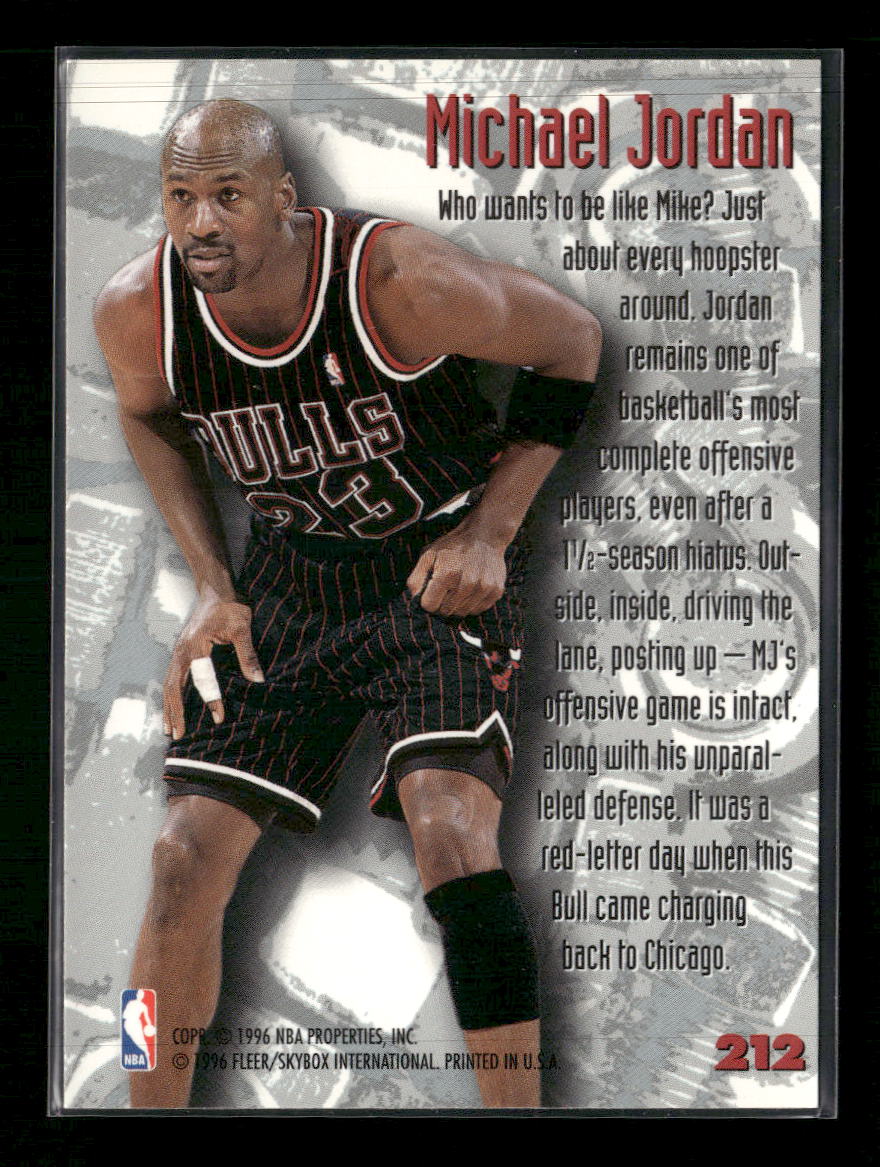 1995-96 Metal Michael Jordan #212