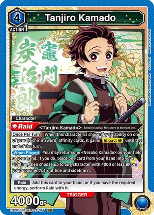 Tanjiro Kamado (017) (UEX05BT/KMY-3-017) - UEX05BT Demon Slayer Kimetsu no Yaiba Vol2 Foil