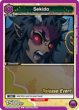 Sekido (UEX05BT/KMY-3-059) - UEX05BT Demon Slayer Kimetsu no Yaiba Vol2 Release Event Cards