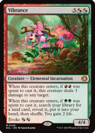 Vibrance (ECL-249) - Lorwyn Eclipsed