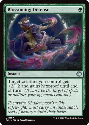 Blossoming Defense (ECL-167) - Lorwyn Eclipsed Foil