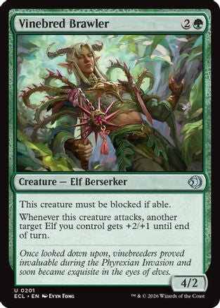 Vinebred Brawler (ECL-201) - Lorwyn Eclipsed
